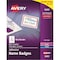 Avery Badge, Adhesive, Rd Brdr, 100 400PK AVE5095 - alternate 1